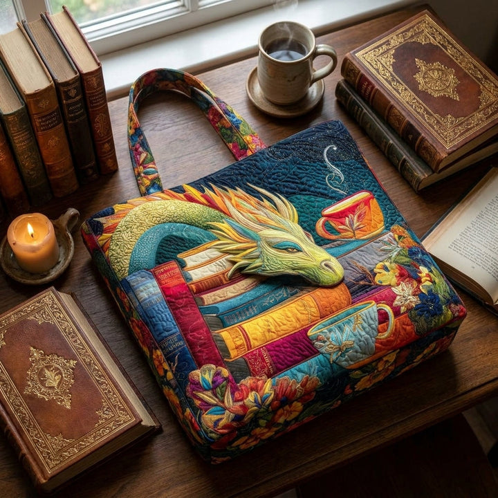 Sac Artisan - Lecteur de Dragon avec Livres et Tasses