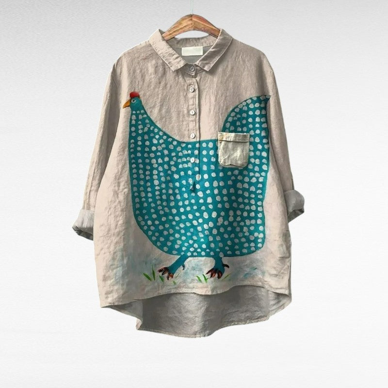 Haley | Blouse d'été élégante