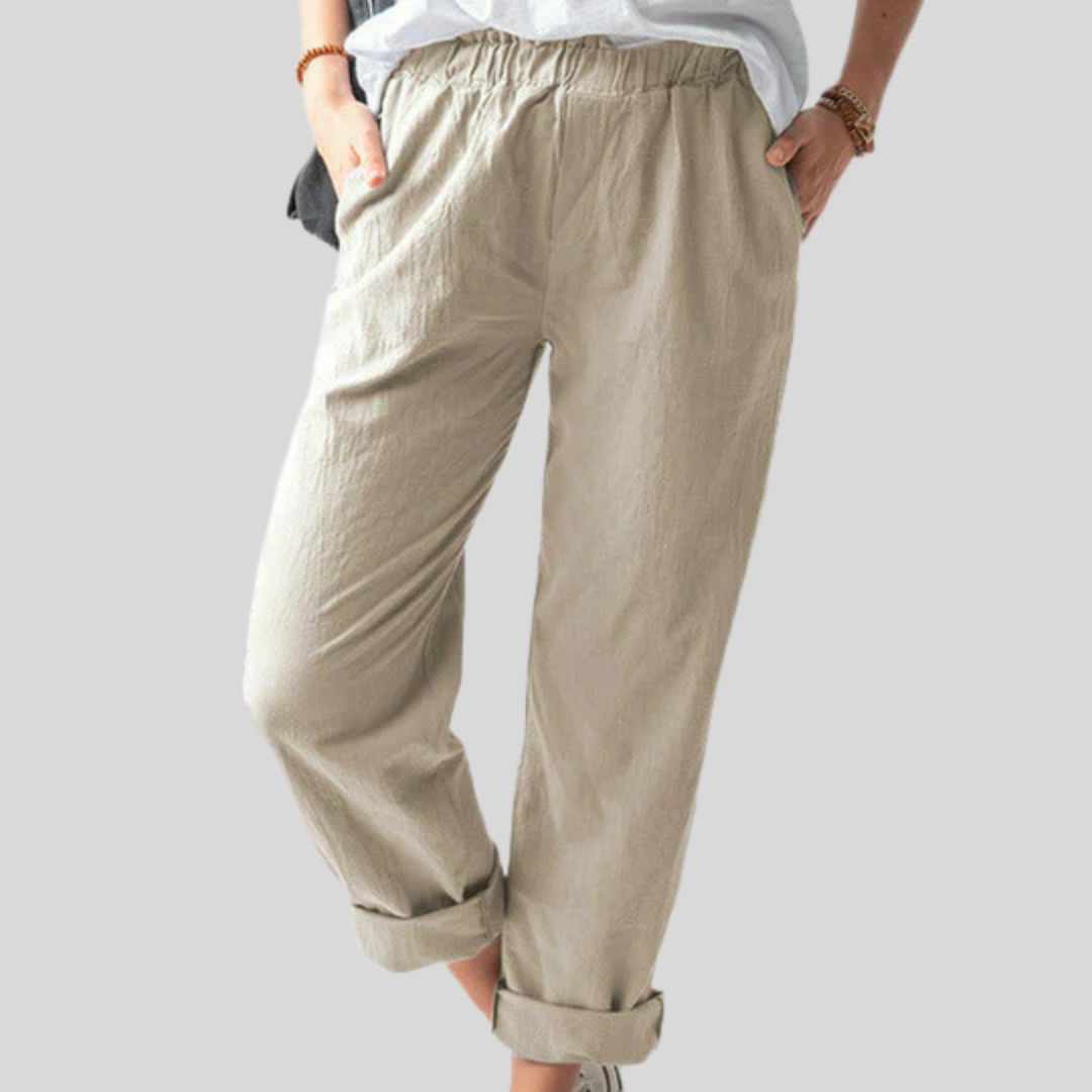 Neria - Pantalons à Structure Souple