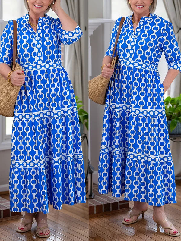 HAZEL | Robe Midi à Maillons
