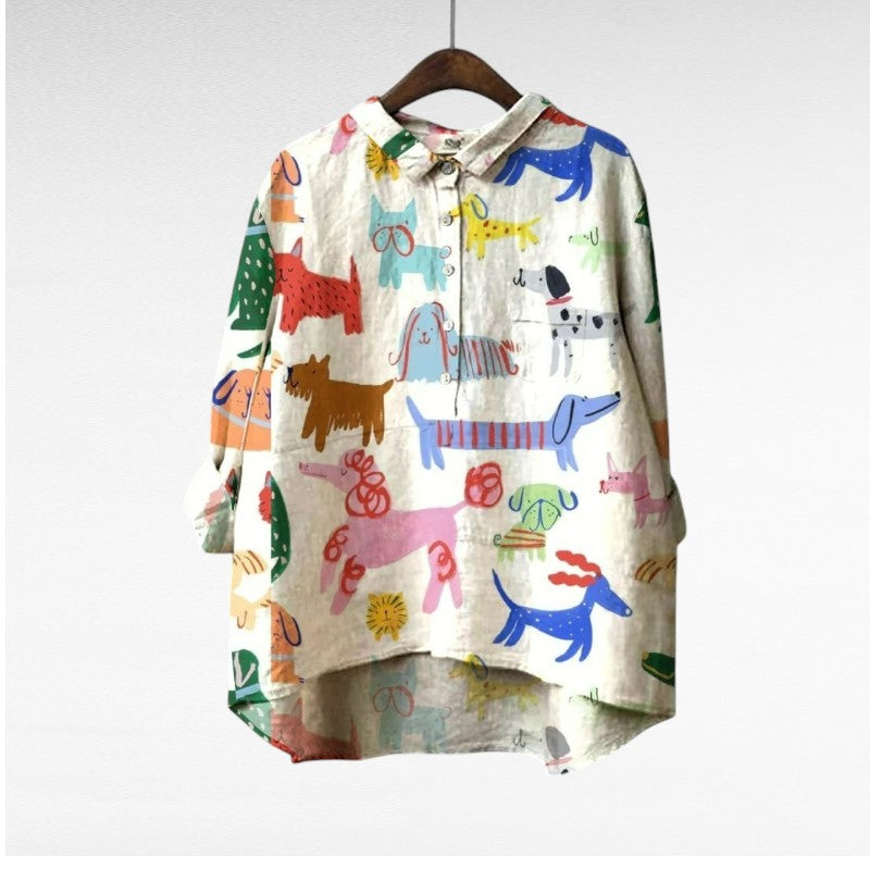 Margaret | Blouse d'été élégante
