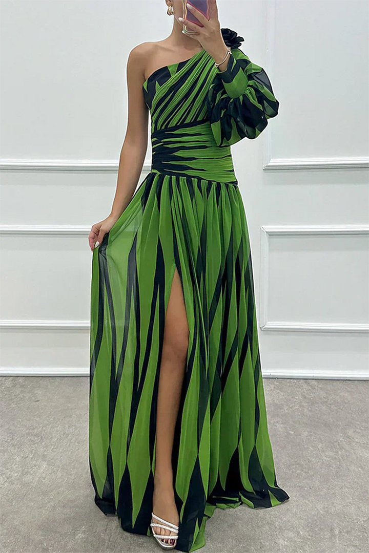 Shiloh | Robe Maxi Rayée Élégante