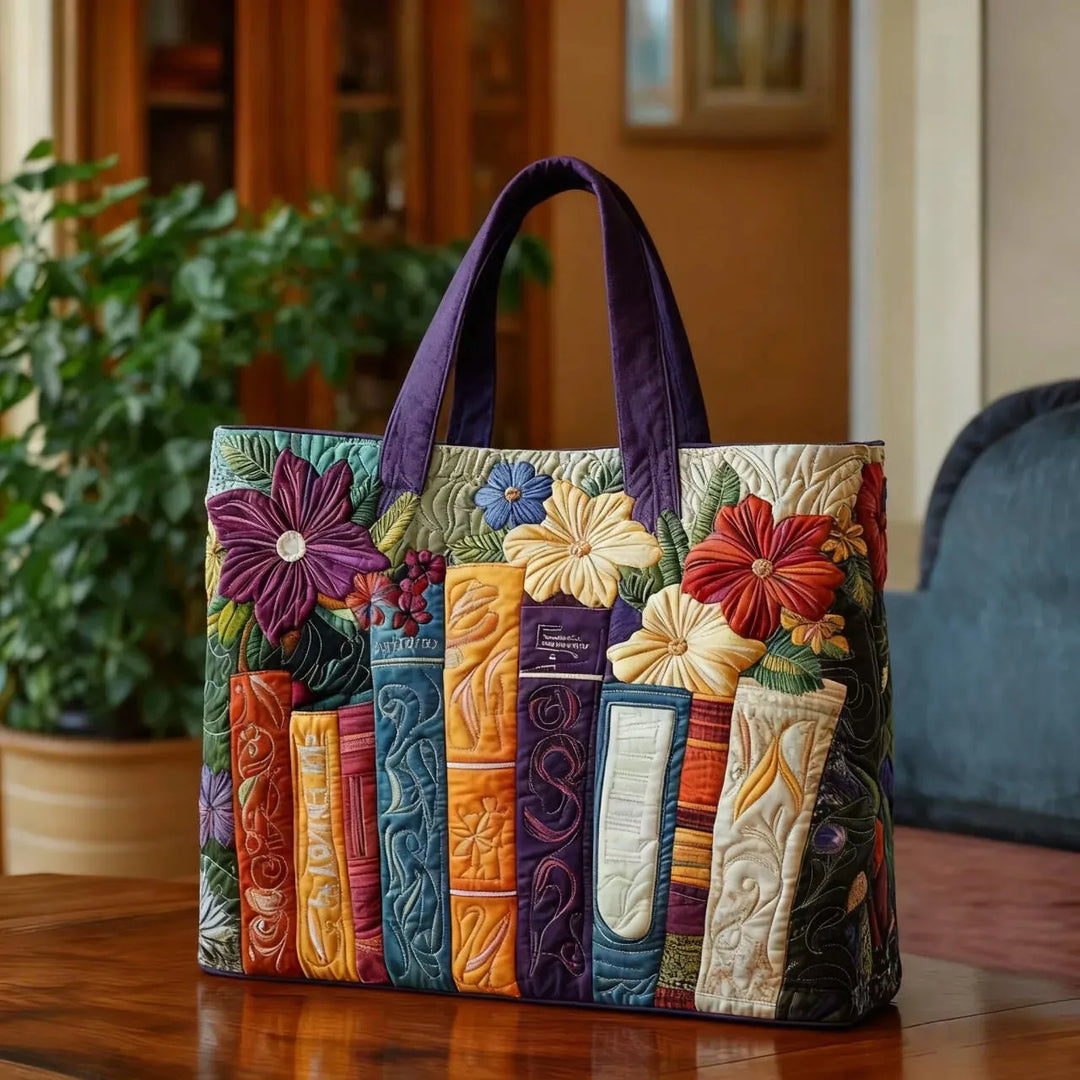 Sac Tote Matelassé - Amoureux des Livres