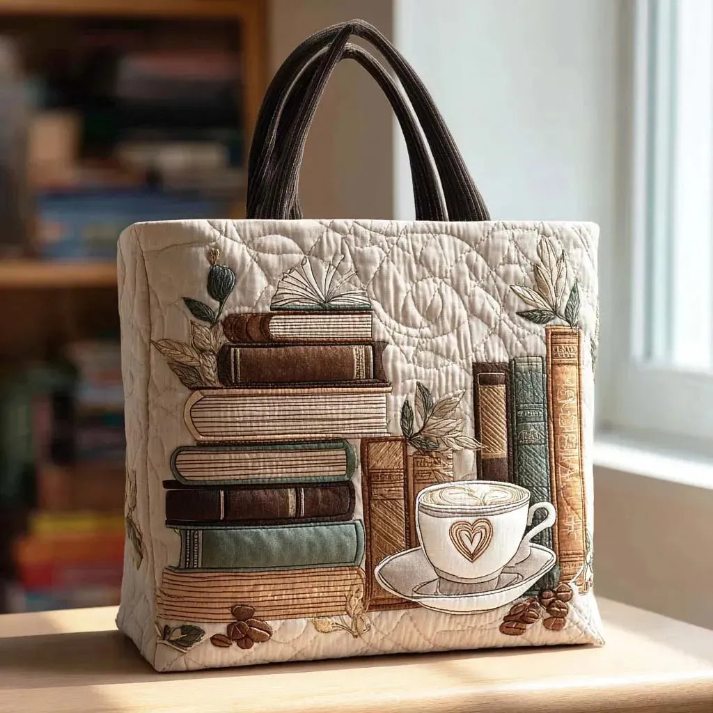 Sac Tote Artisanal - Chapitre Café