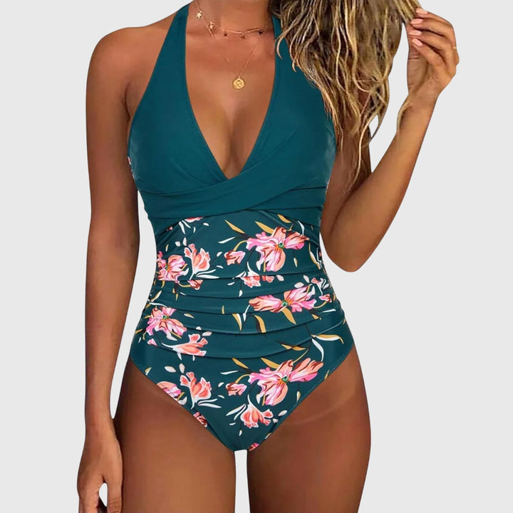 Nancy - Maillot de bain femme élégant à décolleté V