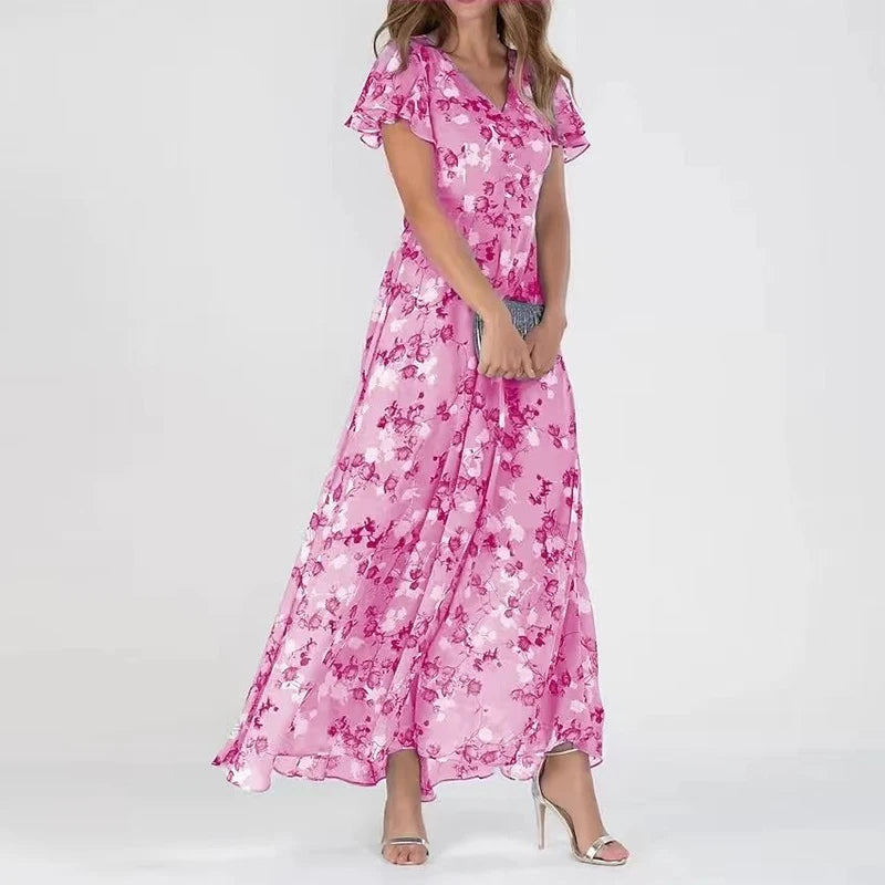 Lily | Robe glamour qui couvre le ventre