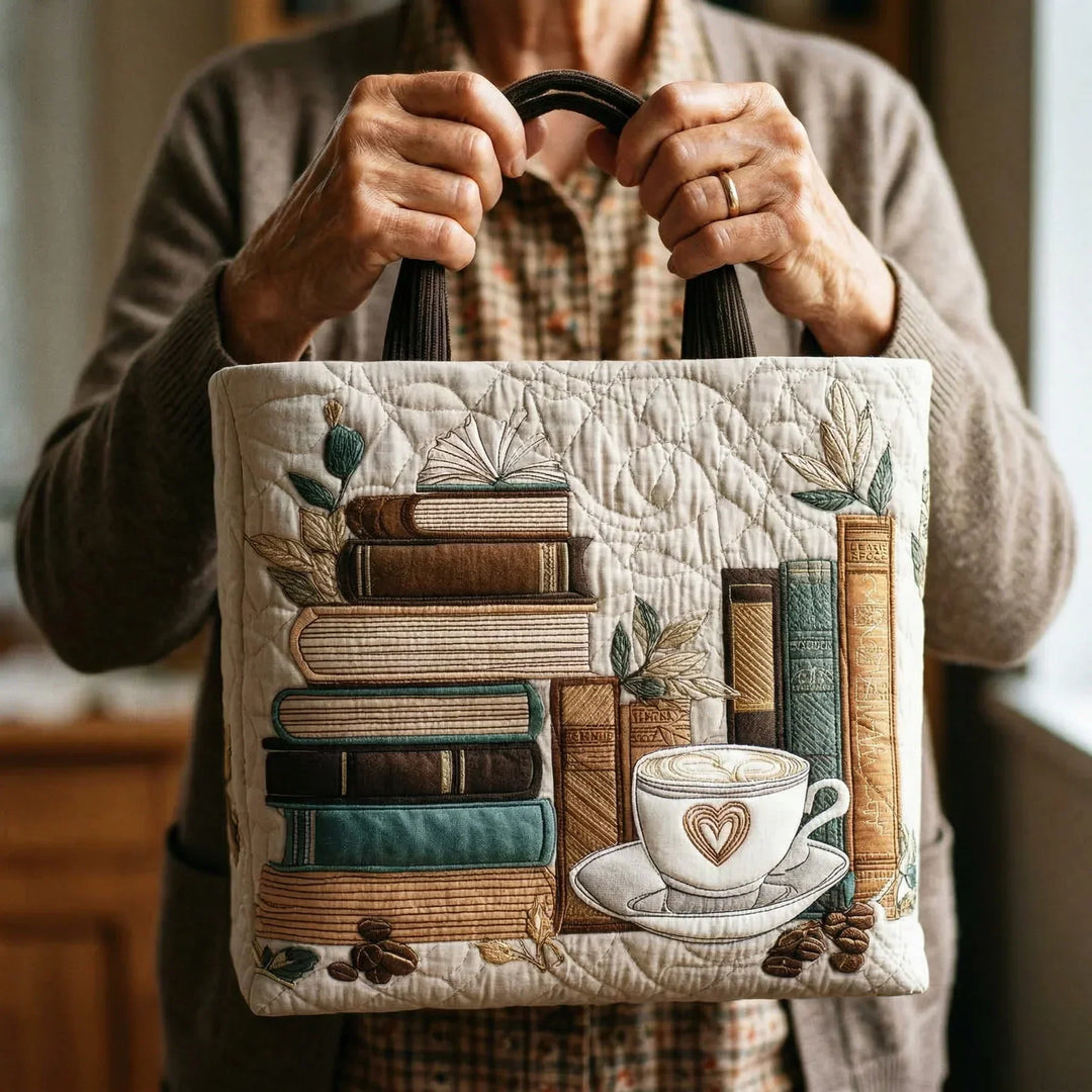 Sac Tote Artisanal - Chapitre Café