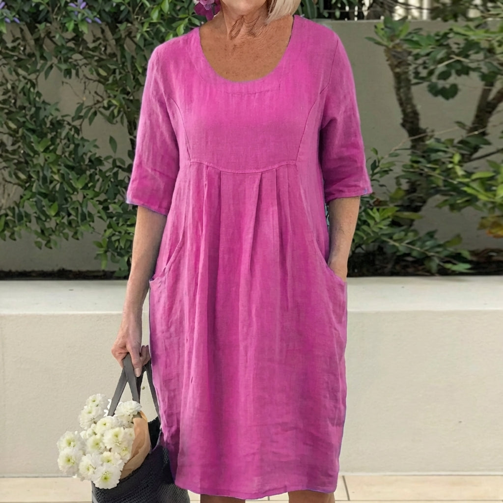 Paisley | Robe Élégante Avec Poches