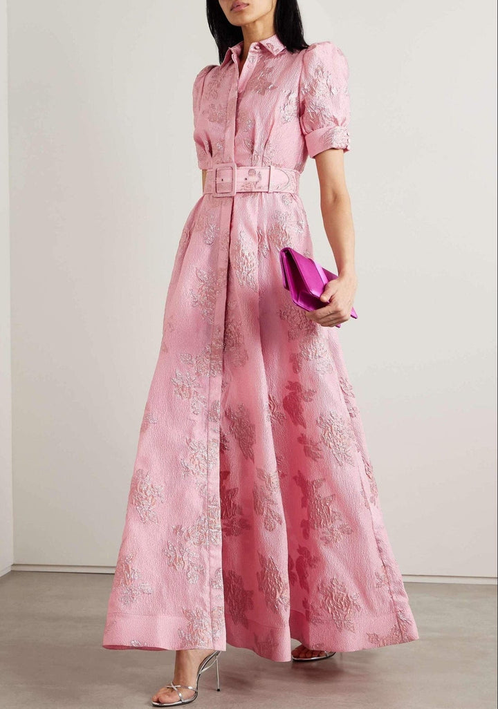 Anabella | Robe à Manches Bouffantes Courtes