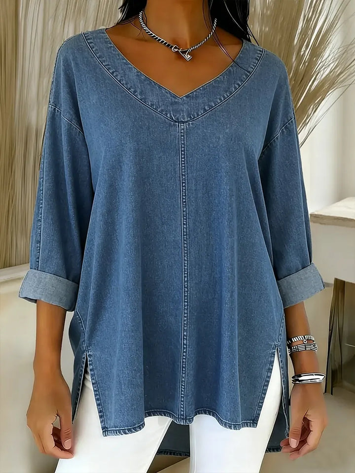Lucy | Haut en Denim Stylé